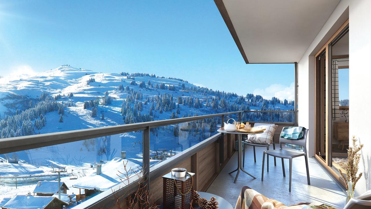 Résidence Club MMV Les Chalets des Cimes Les Saisies Exterior foto
